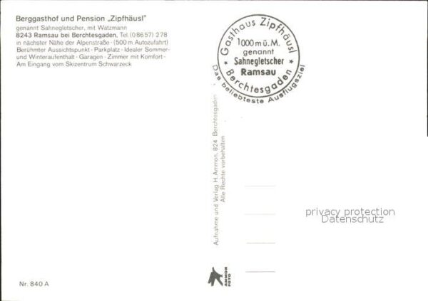 Ramsau Berchtesgaden Gasthaus Pension Zipfhäusl – Bild 2