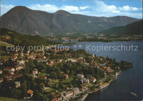 Tegernsee mit Wallberg und Blaubergen Fliegeraufn
