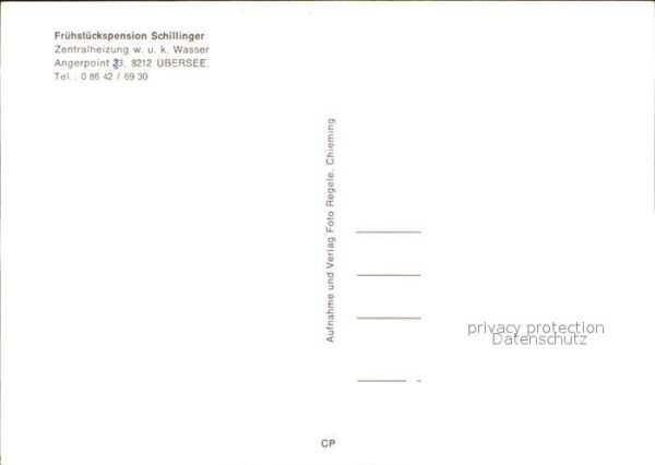 Uebersee Pension Schillinger – Bild 2