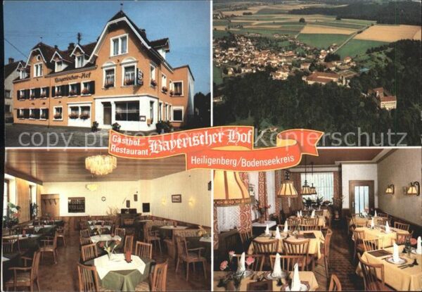 Heiligenberg Baden Gasthaus Restaurant Bayerischer Hof