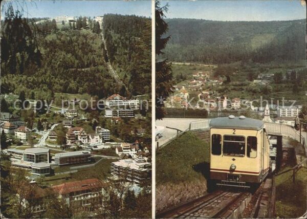 Wildbad Schwarzwald Bergbahn zum Sommerberg