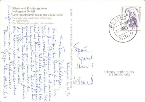 Pracht Hamm Bibel- und Erholungsheim Hohegrete GmbH – Bild 2