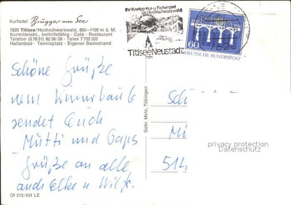 Titisee-Neustadt Kurhotel Brügger am See – Bild 2