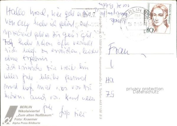 Berlin Zum Nussbau Nikolaiviertel – Bild 2