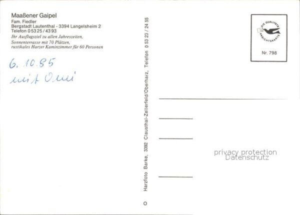 Langelsheim Maaßener Gaipel – Bild 2