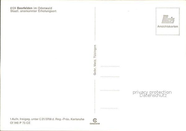 Beerfelden Odenwald Fliegeraufnahme – Bild 2