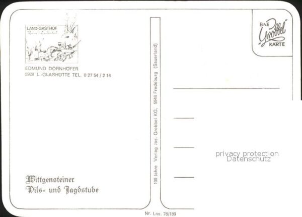 Glashuetten Oberfranken Landgasthof Edmund Dornhöfer – Bild 2