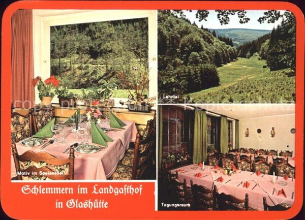 Laurenburg Landgasthof zum Lahntal Glashüttte