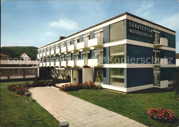 Bad Wildungen Sanatorium Westfählischer Hof