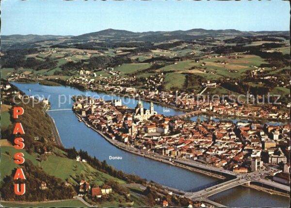 Passau Fliegeraufnahme
