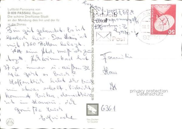 Passau Fliegeraufnahme – Bild 2