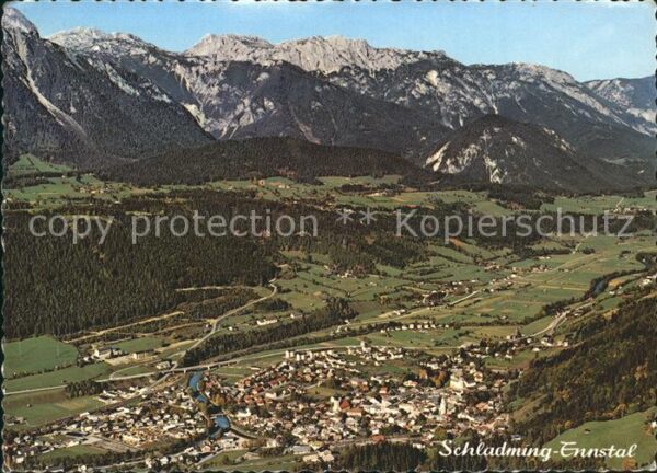 Schladming Obersteiermark Fliegeraufnahme
