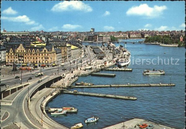 Stockholm Hafen Quai