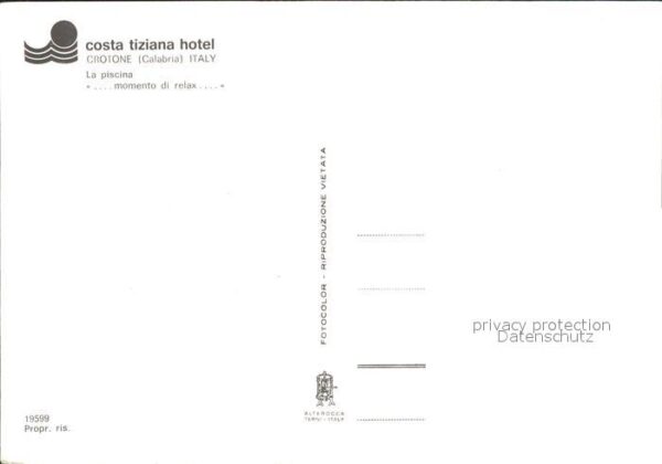 Crotone Costa Tiziano Hotel Pool – Bild 2