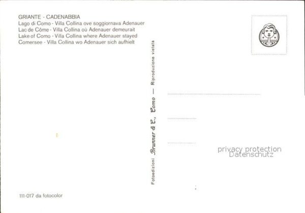 Cadenabbia Lago di Como Griante Villa Collina – Bild 2