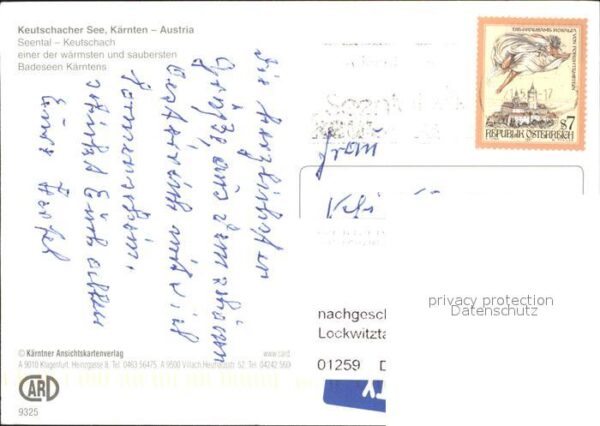 Keutschach See Fliegeraufnahme – Bild 2