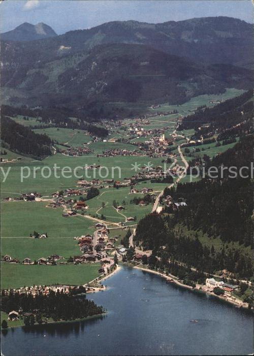 Achenkirch Fliegeraufnahme mit Achensee