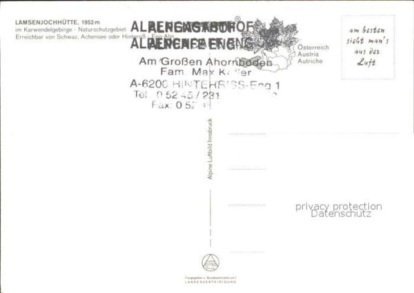 Lamsenjochhuette Karwendel – Bild 2