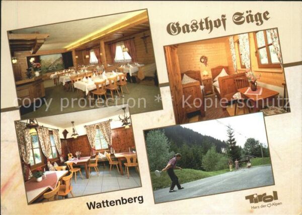 Wattenberg Tirol Gasthaus Säge