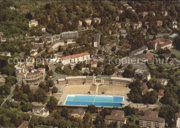 Baden Wien Fliegeraufnahme Thermalbad