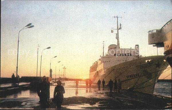 Sotschi Seehafen Schiff