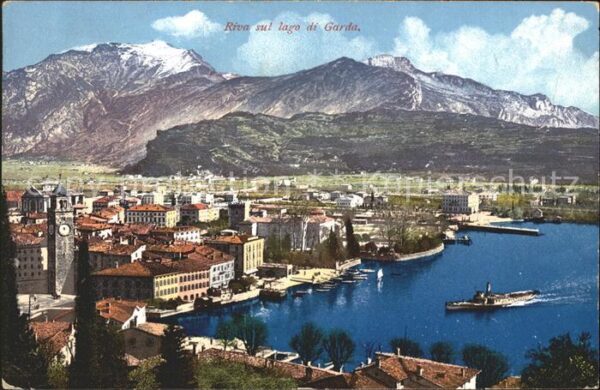 Riva del Garda Dampfer Ort