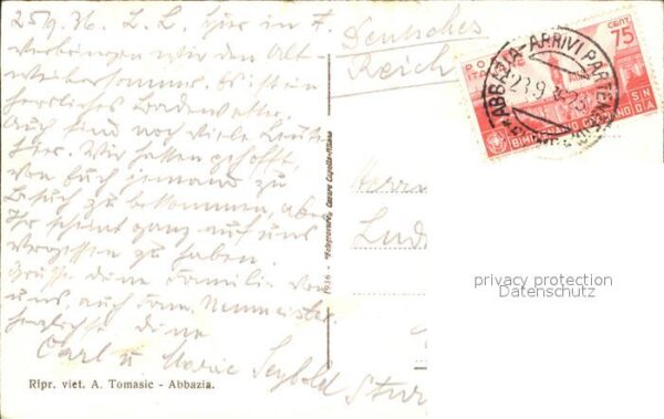 Opatija Abbazia Veduta Generale – Bild 2