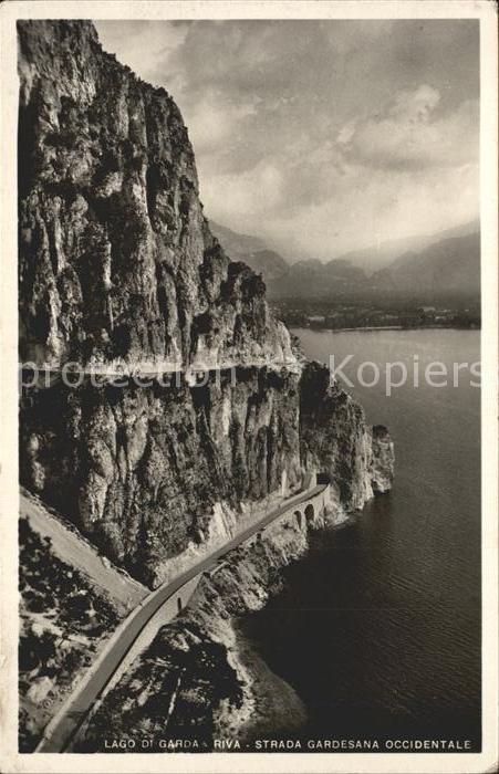 Riva del Garda Strada Gardesana Occidentale