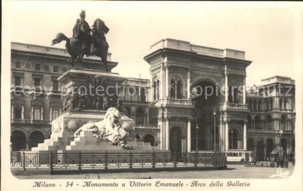 Milano Monumento Vittorio Emanuele Arco della