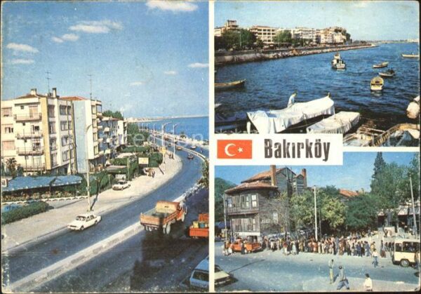 Istanbul Constantinopel Bakirköy Sehirden Muhtelif Grounüsle