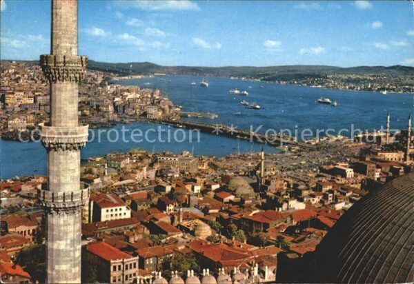 Istanbul Constantinopel Bosphorus Galata Brücke
