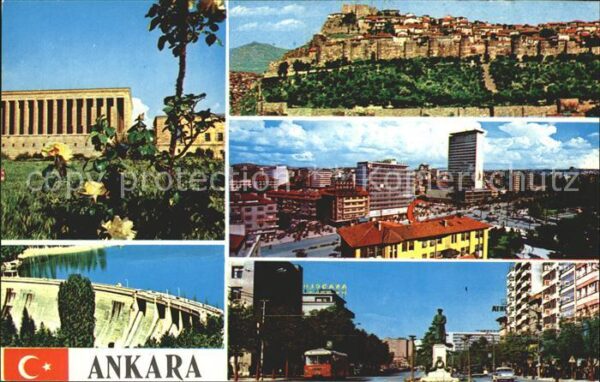 Ankara Anit Kabir Kale Kizilay Baraj Atatürk a