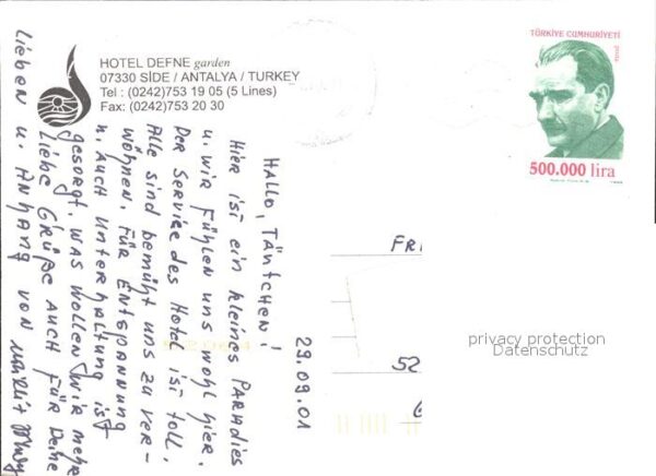 Antalya Hotel Defne garden – Bild 2