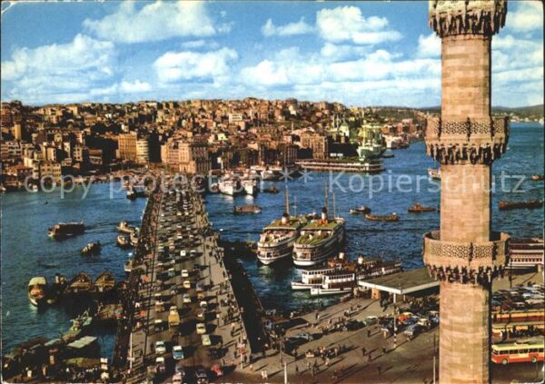 Istanbul Constantinopel Galata Brücke