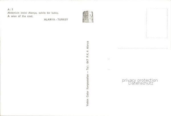 Alanya Akdenizin incisi Alanya sahile bir baki – Bild 2