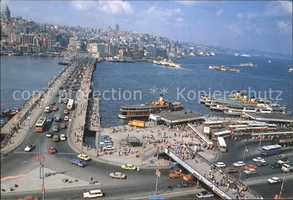 Istanbul Constantinopel Galata Brücke