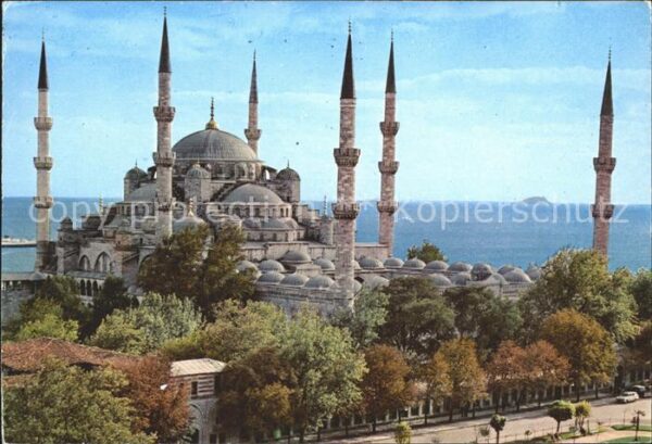 Istanbul Constantinopel Sultanahmet Camii Blaue Moschee