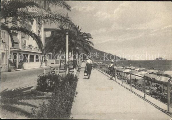 ALASSIO Savona Liguria IT Riviera dei fiori Lungomare di Ponente