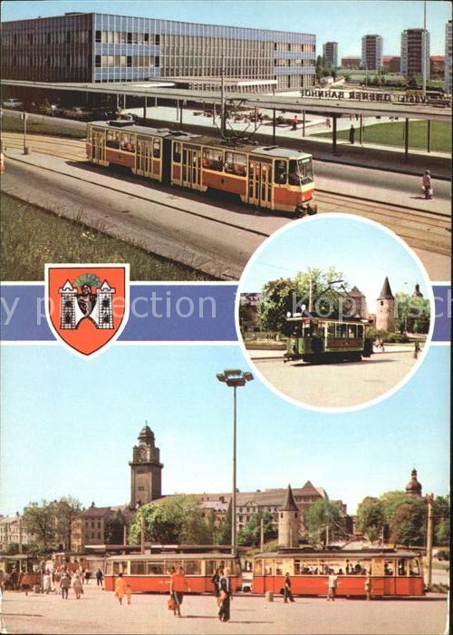Plauen Vogtland Oberen Bahnhof Historische Strassenbahn