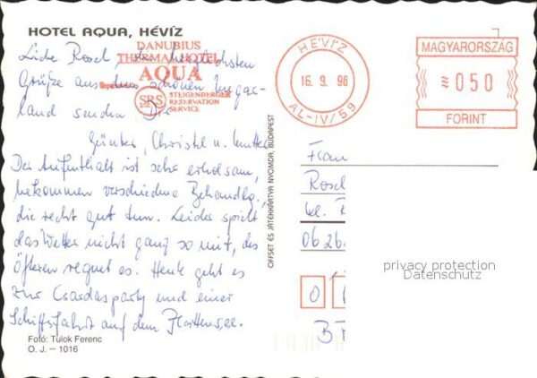 Heviz Hotel Aqua – Bild 2