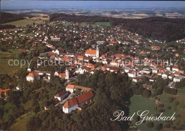 Bad Griesbach Rottal Altstadt Fliegeraufnahme