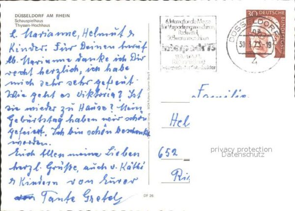 Duesseldorf Schauspielhaus Thyssen Hochhaus – Bild 2
