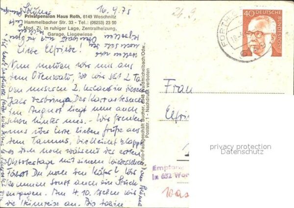 Weschnitz Privatpension Haus Roth – Bild 2