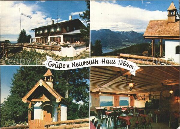 Neureuth Tegernsee Berggasthaus Neureuth