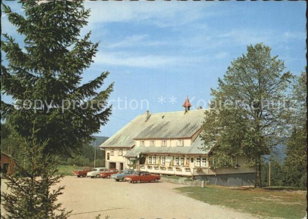 Schonach Schwarzwald Gasthaus Wilhelmshöhe