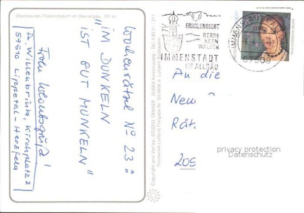 Oberstaufen Fliegeraufnahme – Bild 2