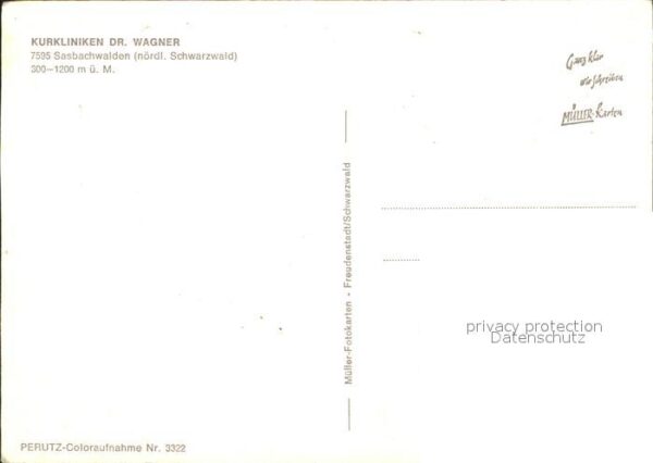 Sasbachwalden Kurkliniken Dr Wagner – Bild 2