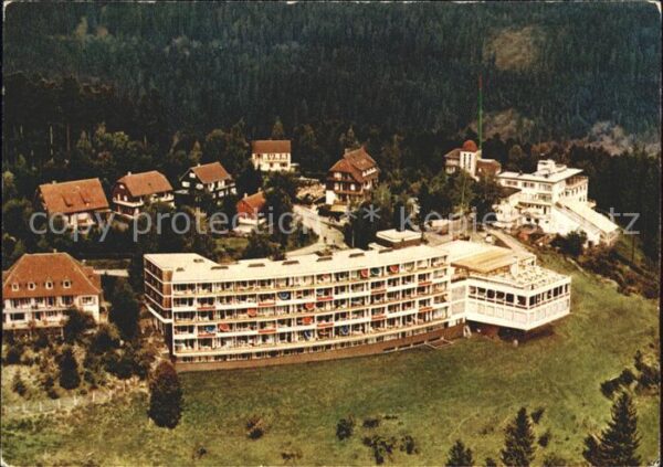 Wildbad Schwarzwald Sommerberg Fliegeraufnahme