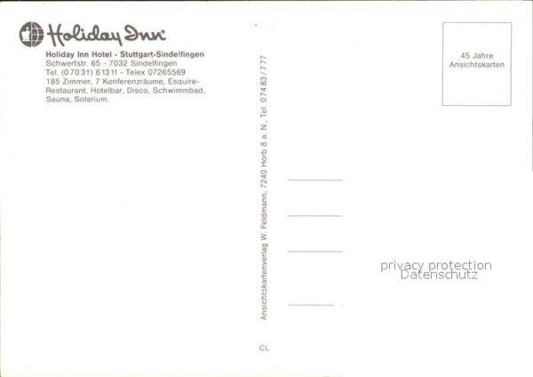 Sindelfingen Hodiday Inn Hotel – Bild 2