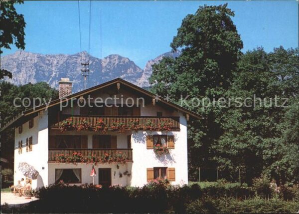 Ramsau Berchtesgaden Gästehaus Hiesen
